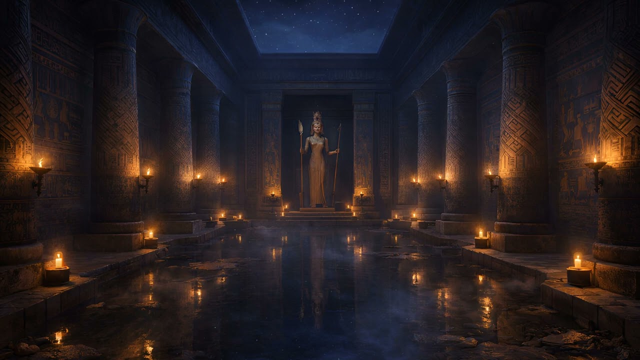 Threads of Fate 𓆄 Lost Temple of Neith — Meditative Immersion 𓆄 Ancient Egypt Sacred Music