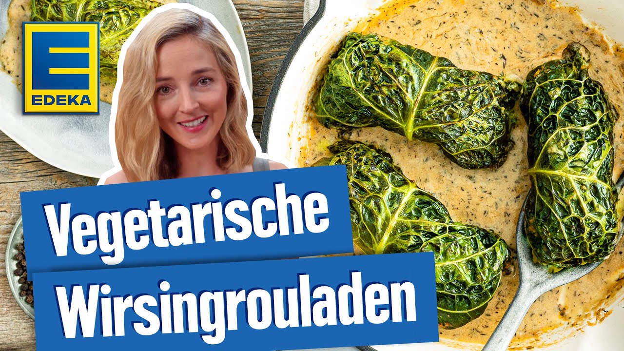Vegetarische Wirsingrouladen I Vegetarisches Wirsing-Rezept