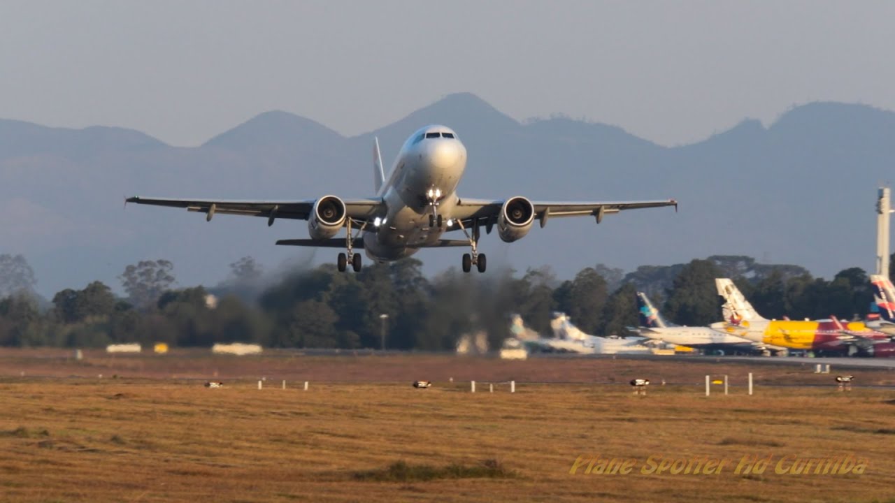 Lindas decolagens no final de tarde de inverno- Aeroporto Afonso Pena