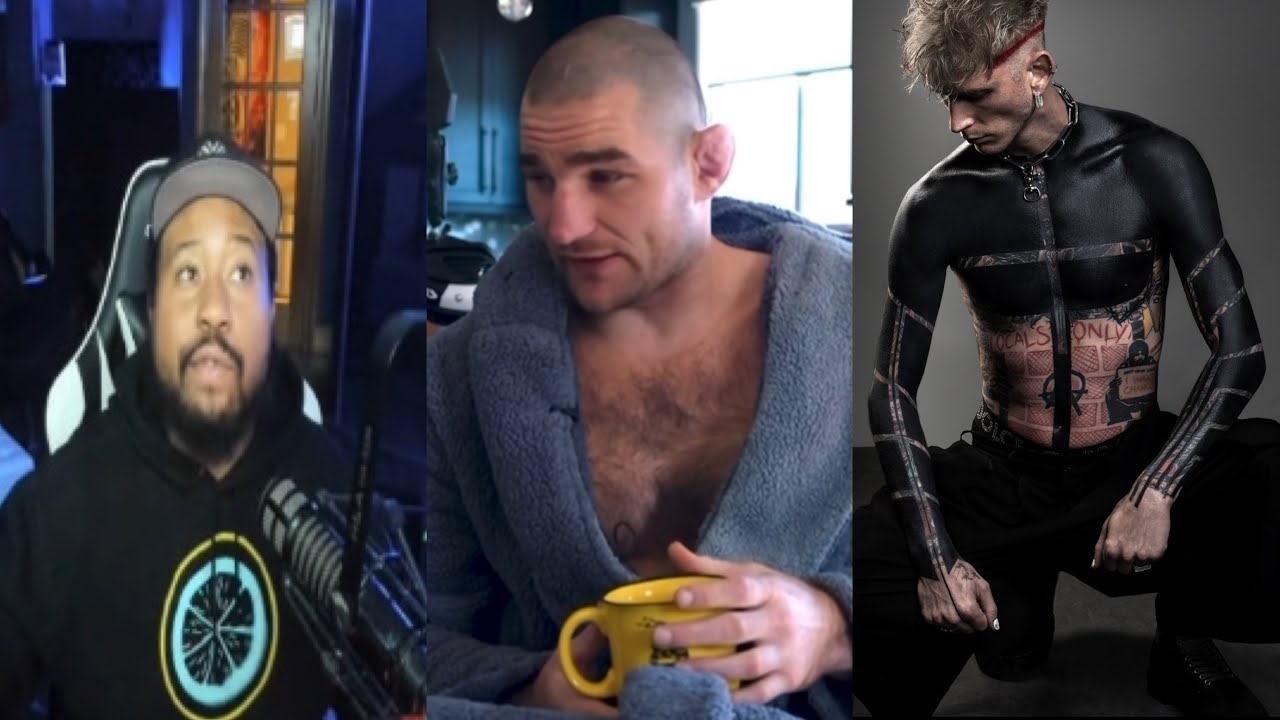 If I speak! DJ Akademiks reacts to MGK popping out with “Blackout” tattoos & Sean Strickland on MGK