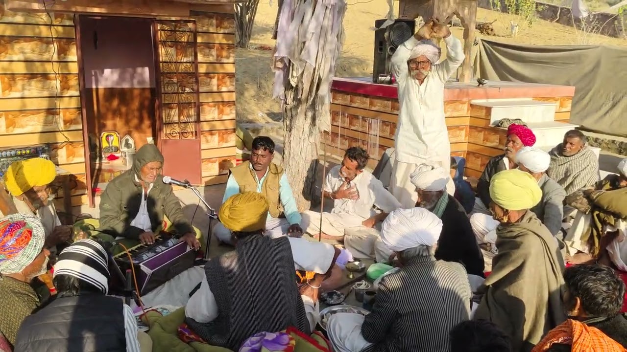 गायक कलाकार कानाराम मेहरा, भोपा को आई साया गोगाजी भजन
