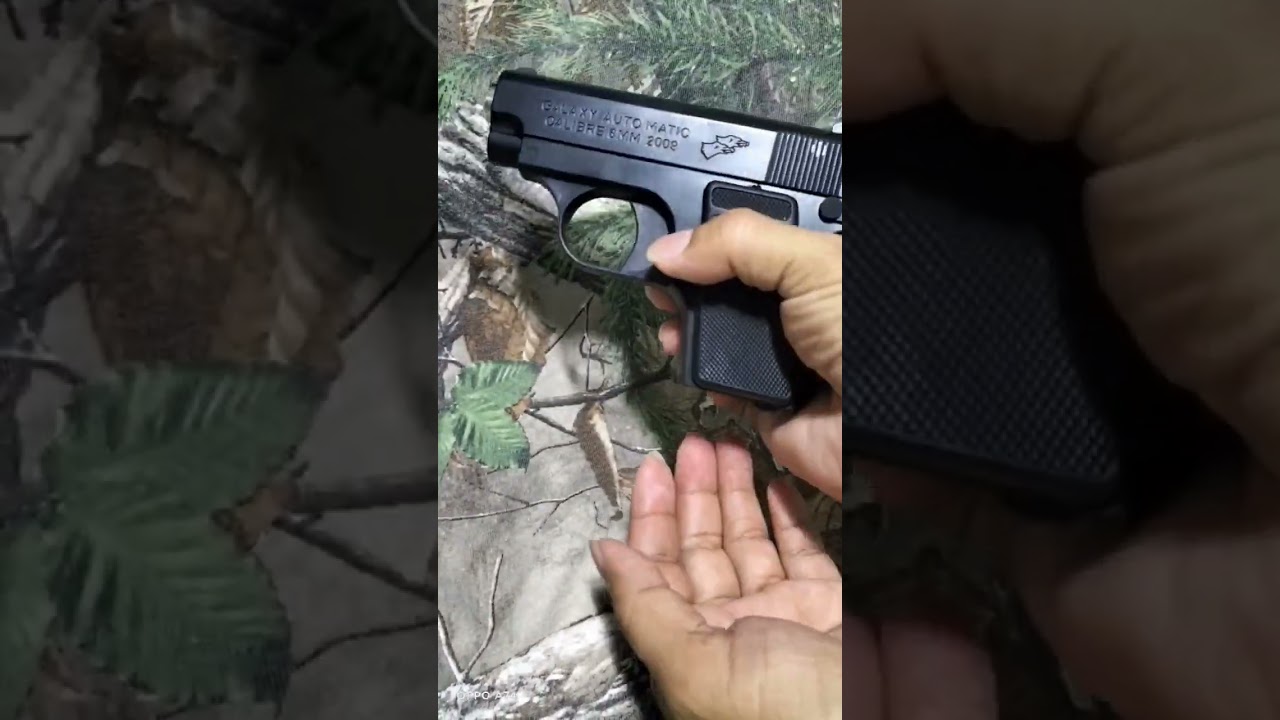Карманный страйкбольный пистолет Double Eagle M71 Spring Type #шорты