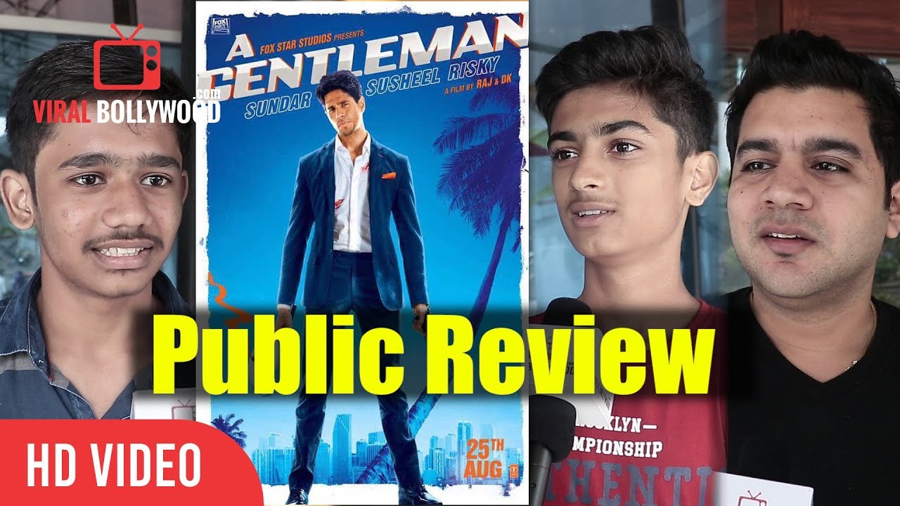 A Gentlemen Movie Public Review | Sidharth Malhotra, Jacqueline Fernandez