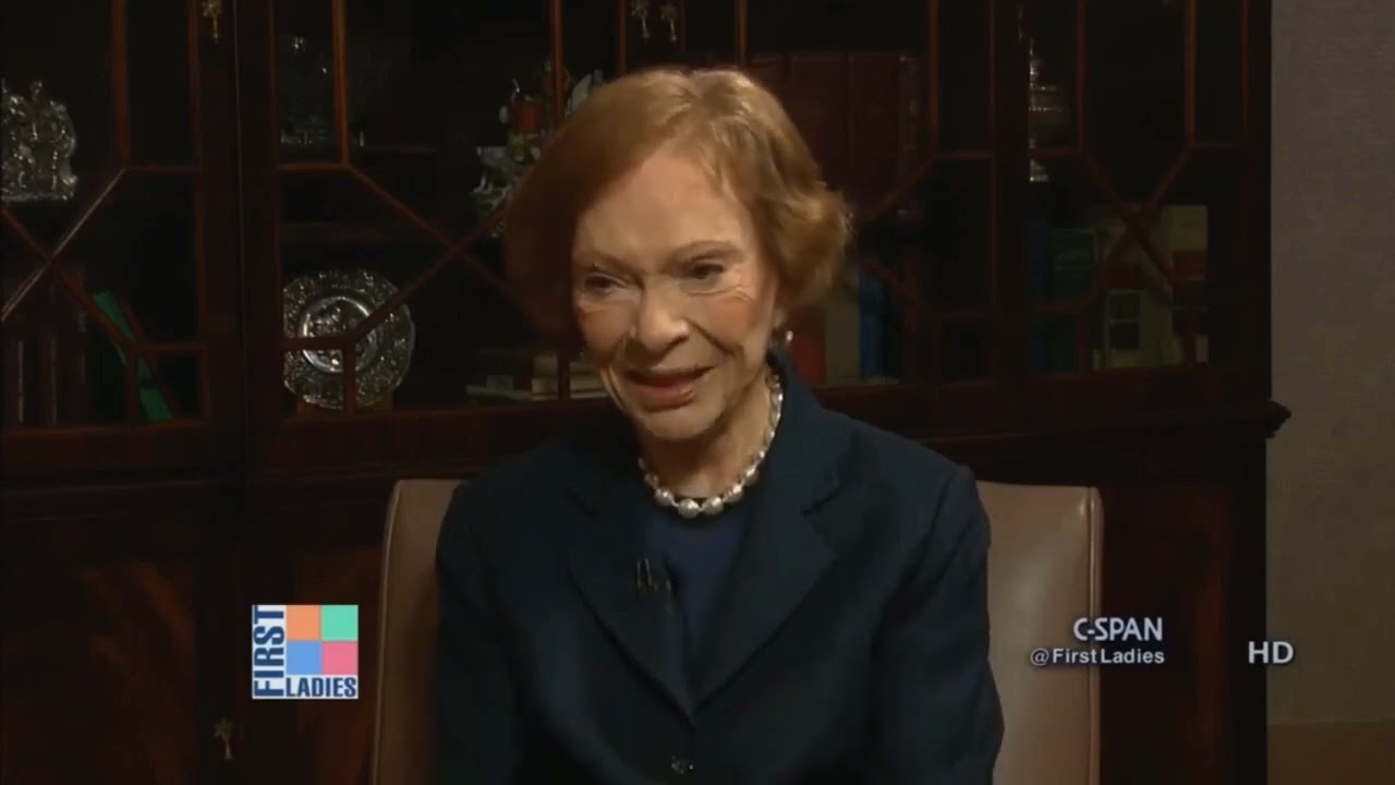 Unintentional ASMR   Rosalynn Carter 2 Southern Accent   Soft Spoken   Interview   Her Life In WH