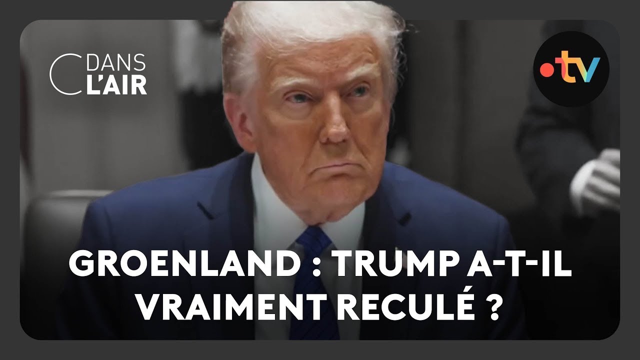Groenland : Trump a-t-il vraiment reculé ?  -  C dans l’air - 22.01.2026