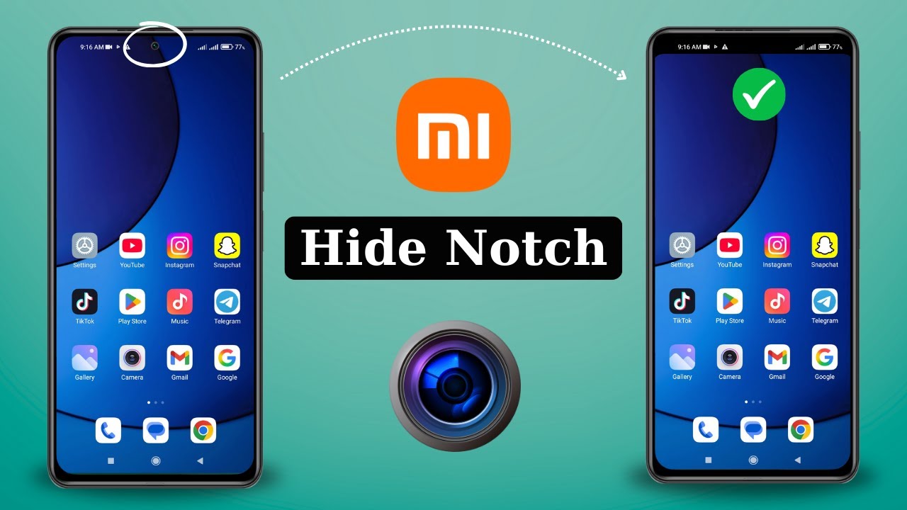 How to Hide The Notch on Any Redmi Phone