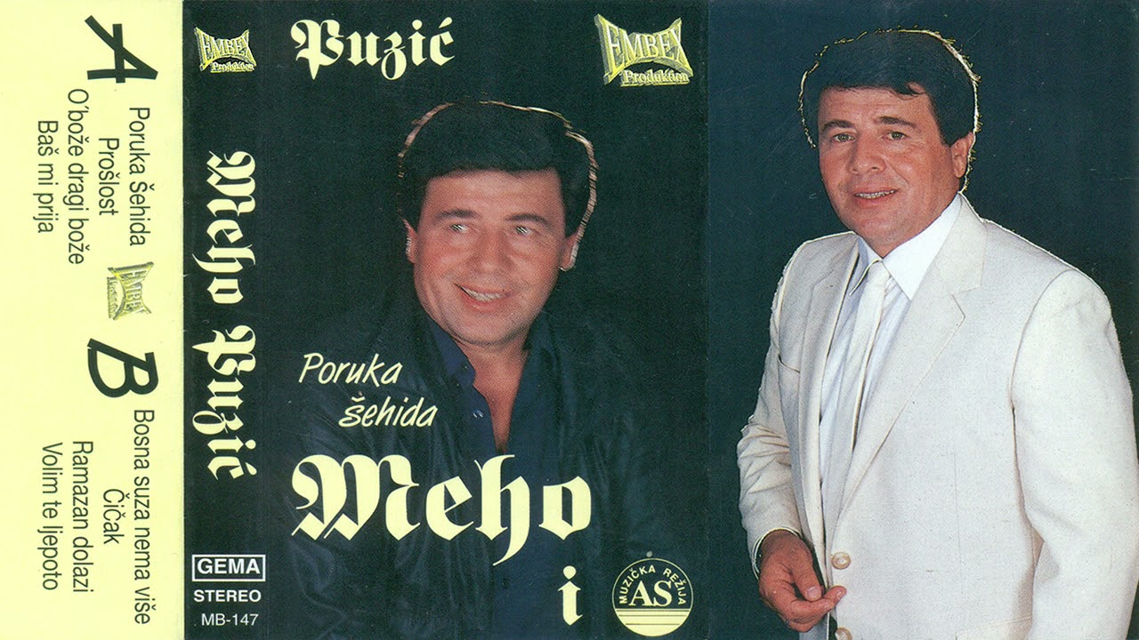 Meho Puzic - Poruka sehida - (Audio 1995)