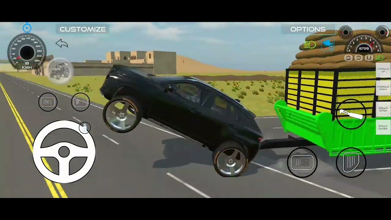 Fronx🔥 sa kar diya Khatarnak stunt #indian vehicle game#devgaming 
