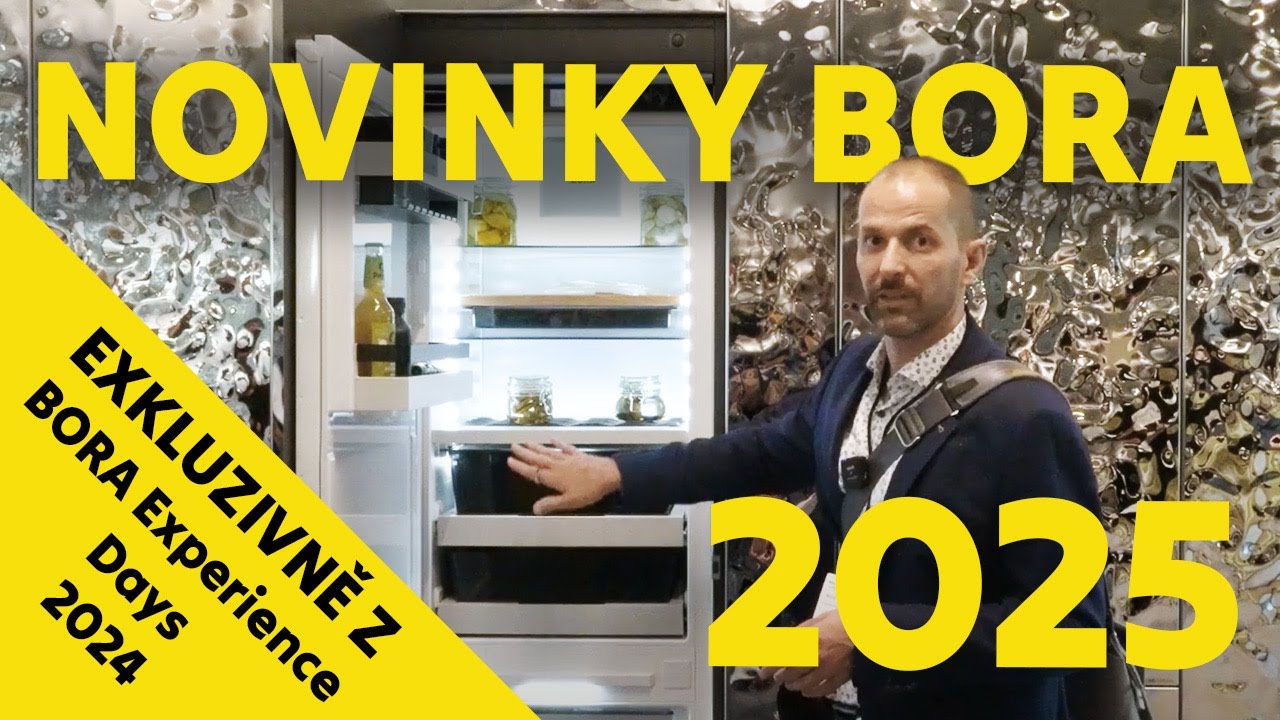 Novinky BORA 2025 – BORA X Pure 2, dřez s funkcí automatického oplachu a další