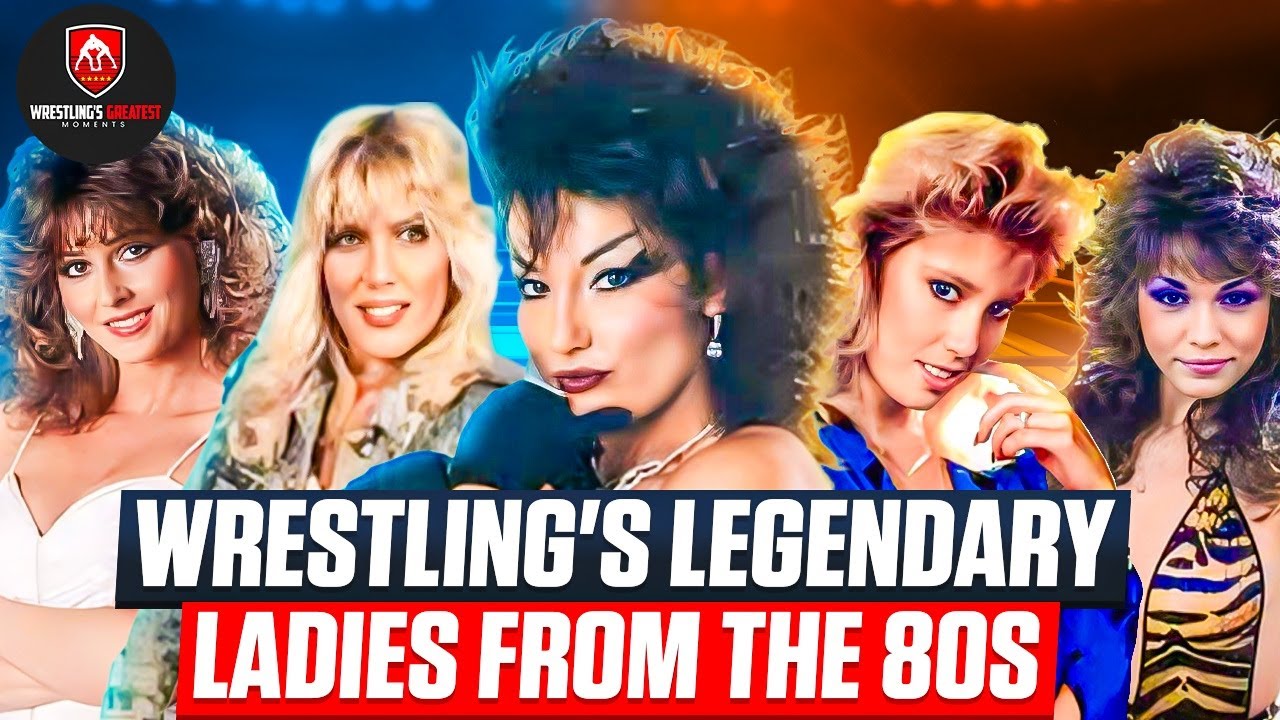 Ladies from the 80s Wrestling Managers and Valets #wwe #wcw #wrestlinghistory #femalewrestlers