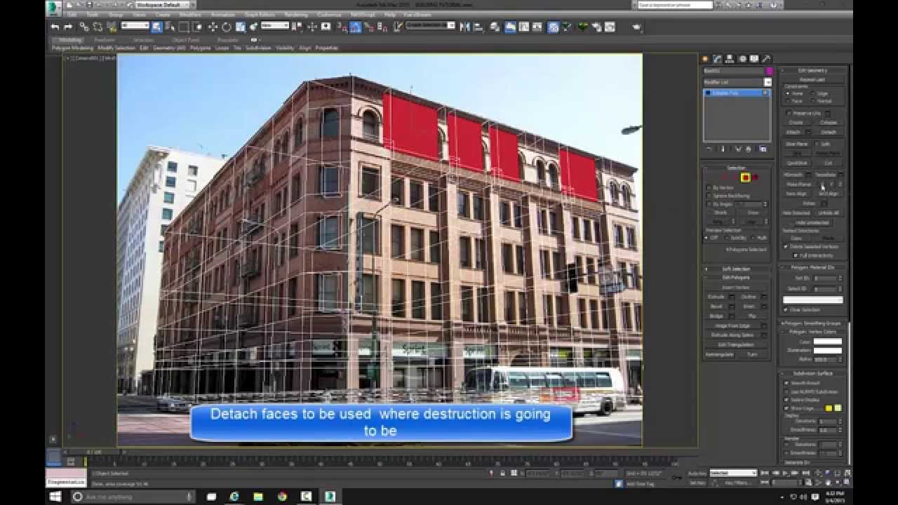 Bake a  Camera Projection to a Model in MAX- Part Two