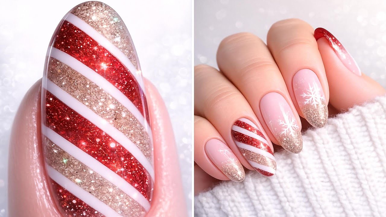 TOP Holiday Candy Nails Everyone Is Obsessed With 🎄✨  | Nail Art Easy And Simple
