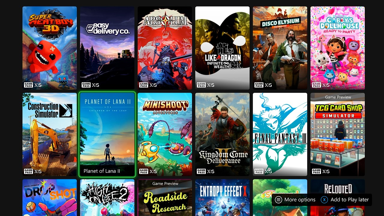 Полный список игр для Xbox Game Pass Ultimate на апрель 2026 года!
