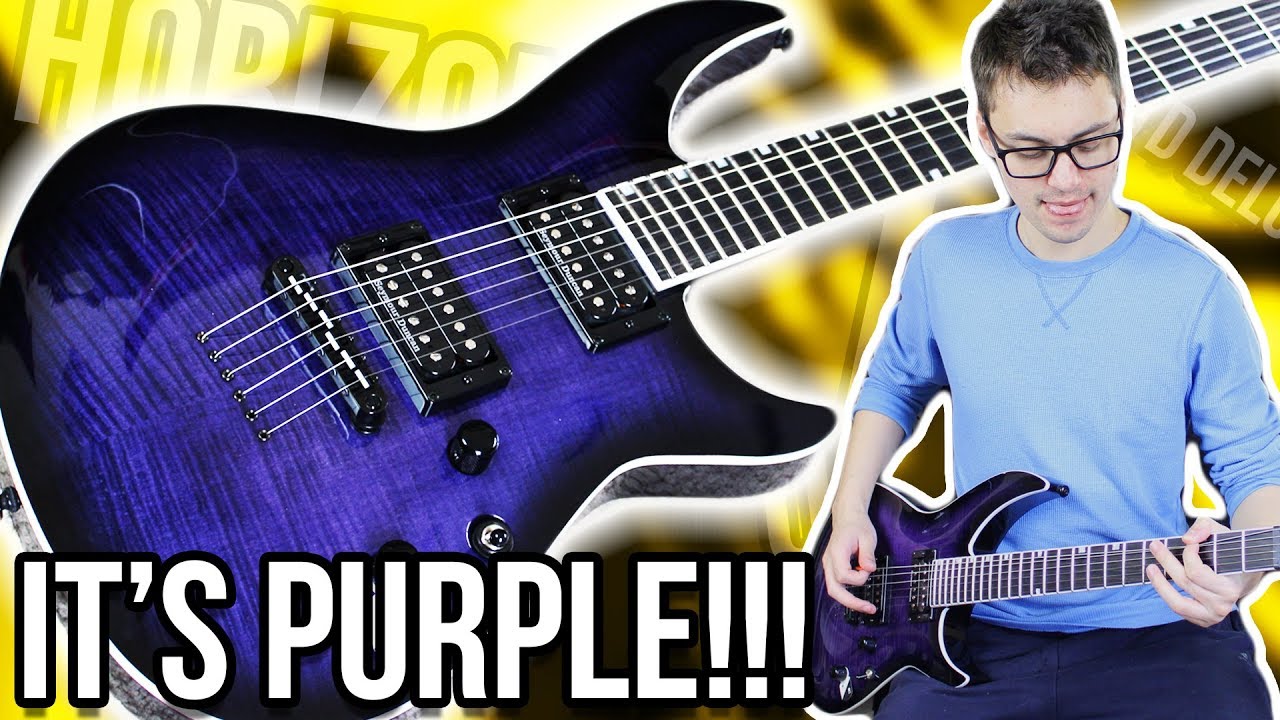 A New Purple Horizon!! || ESP LTD H3-1000FM Demo/Review