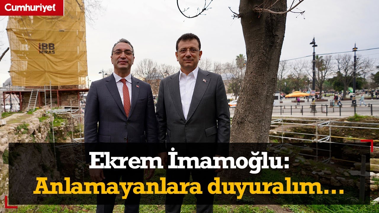 Ekrem İmamoğlu ve Mahir Polat dünyanın sıfır noktasında: Anlamayanlara duyuralım...