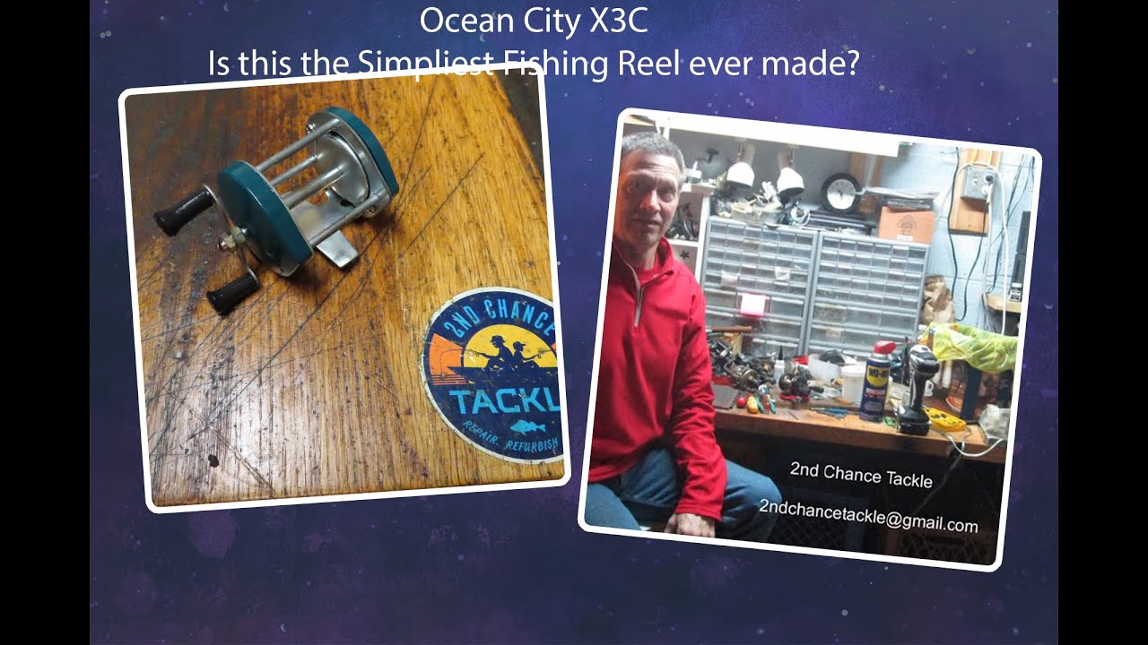 Это, возможно, самая простая рыболовная катушка из когда-либо созданных — Ocean City X3C.