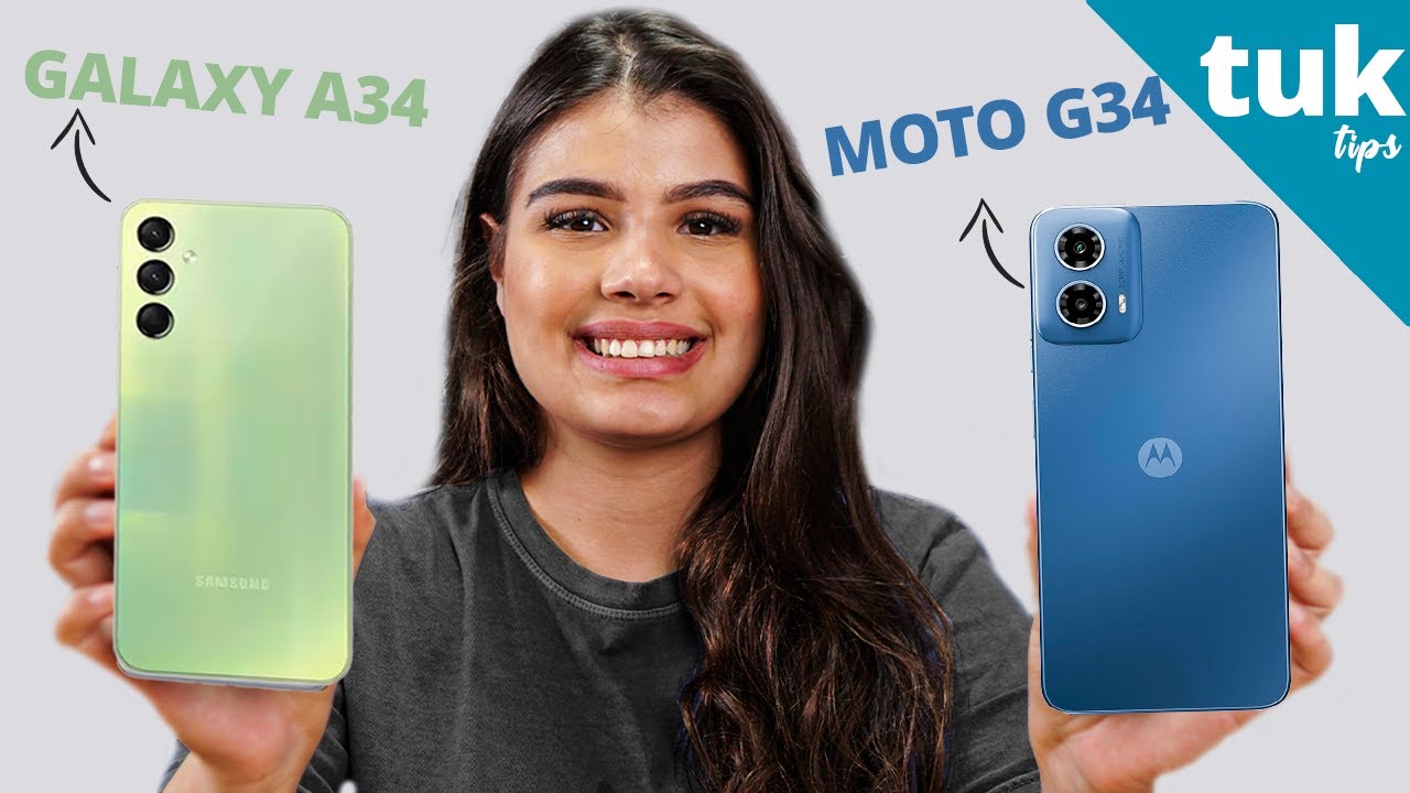 e agora? Moto G34 vs Galaxy A34 Qual é o melhor para 2024?
