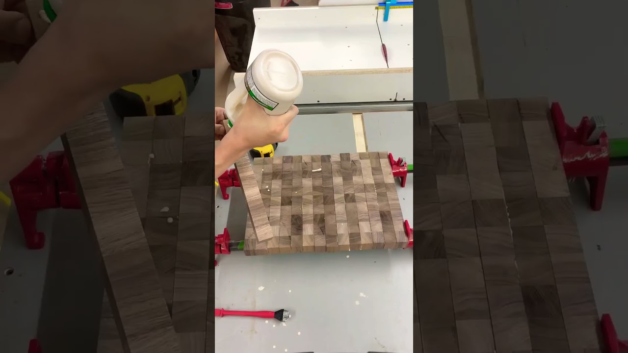 Fabrication d&rsquo;une planche &agrave; d&eacute;couper en noyer! 🪵
