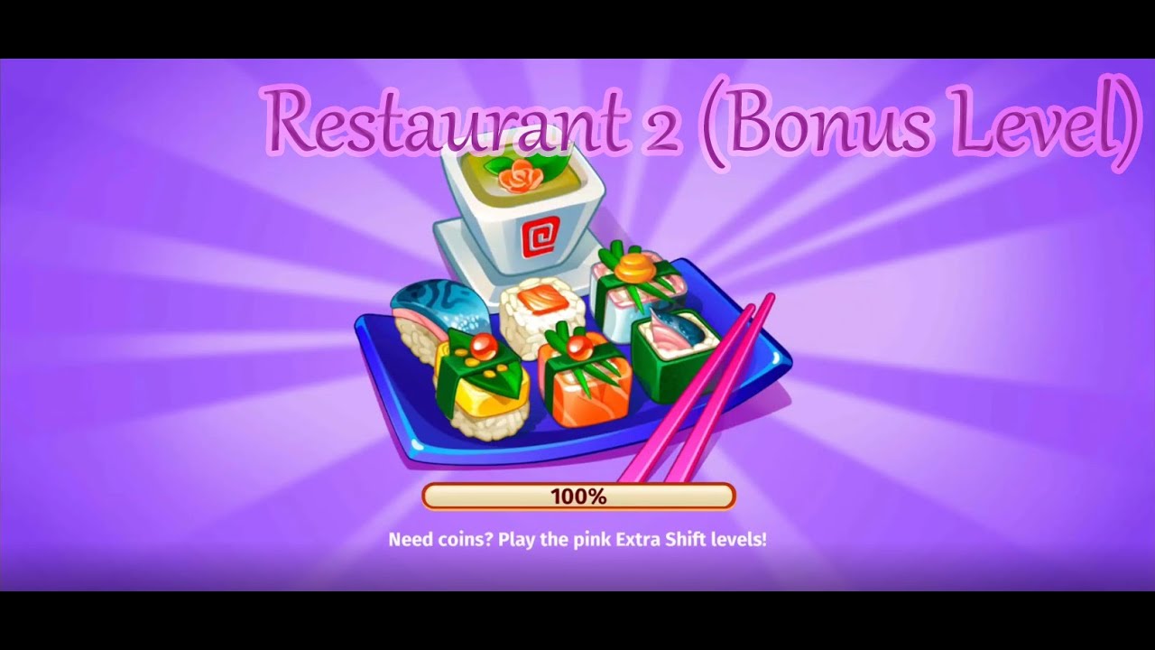 Cooking Craze - Tokyo - Restaurant 2 (Bonus Level) - No Commentary