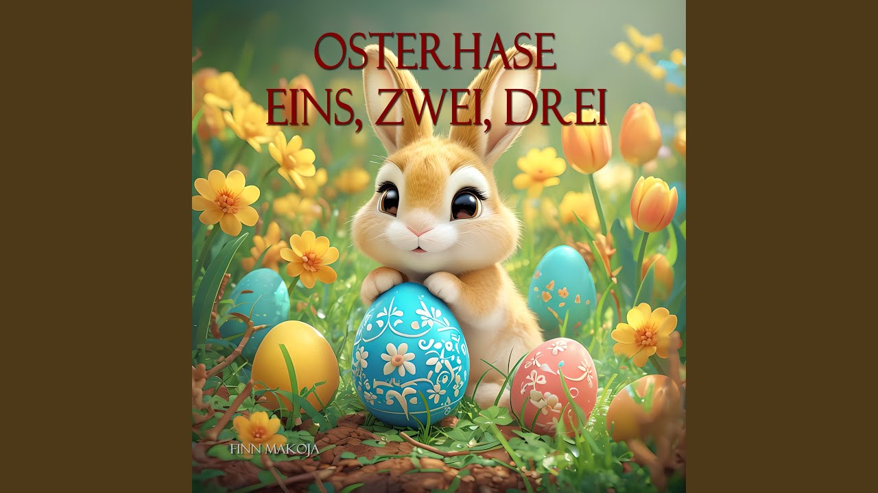 Osterhase, eins, zwei, drei