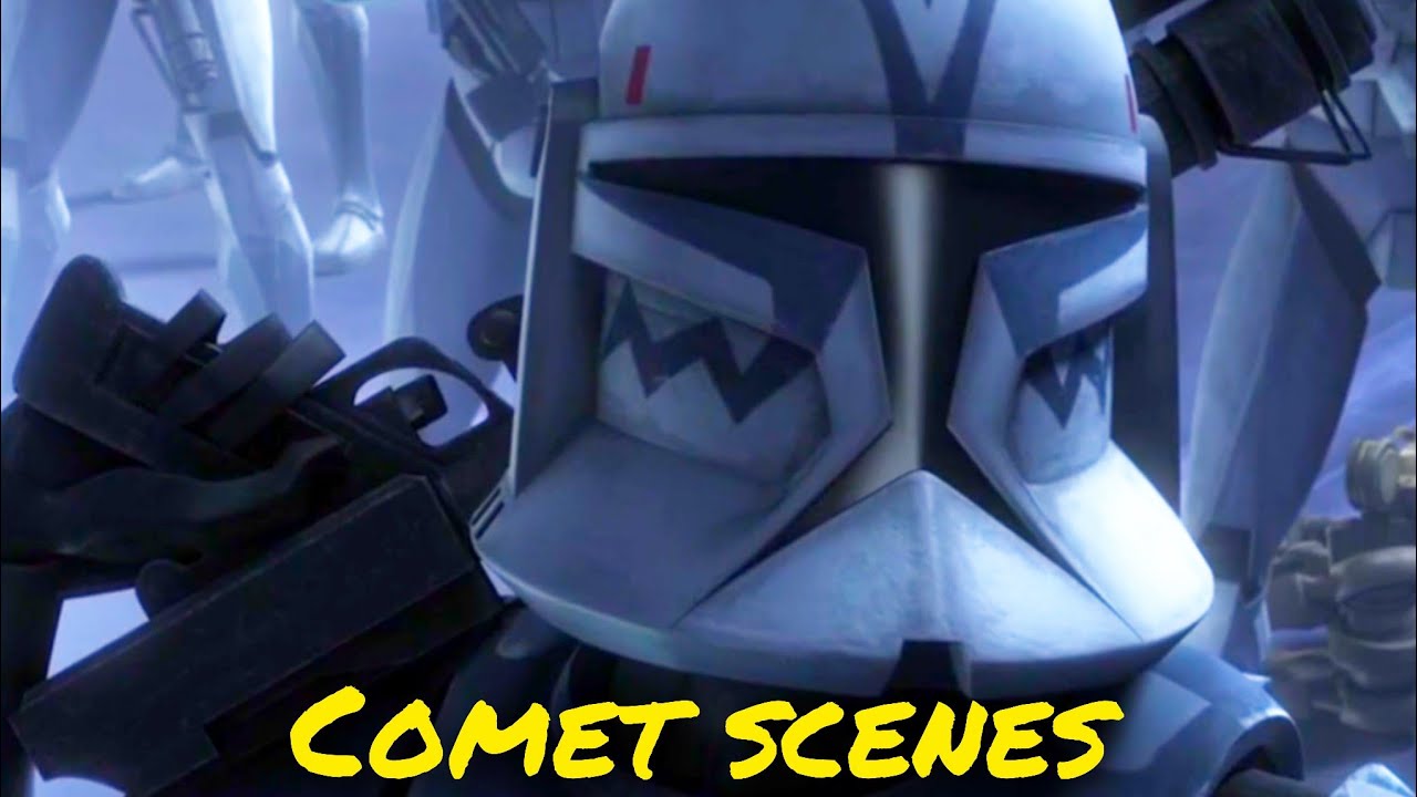 All Corporal Comet scenes - The Clone Wars