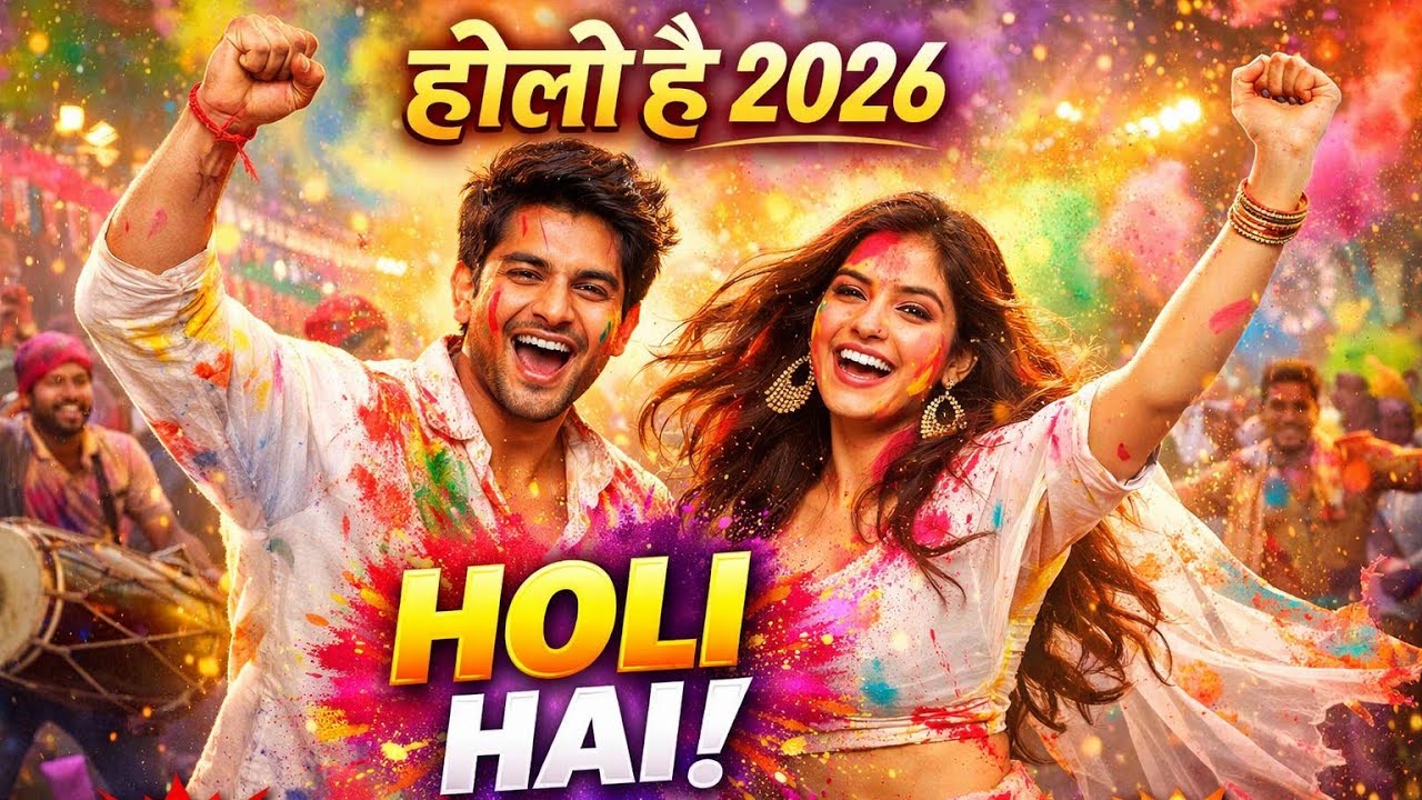 होली का धमाका 2026 | New Holi Song | Bollywood DJ Dance Song | Holi Festival Special
