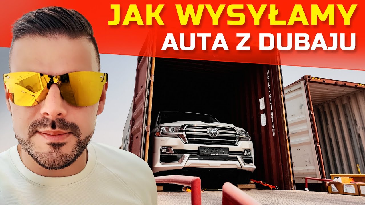 Transport luksusowych SUV-ów z Dubaju do Europy. Nissan Patrol i Toyota Land Cruiser