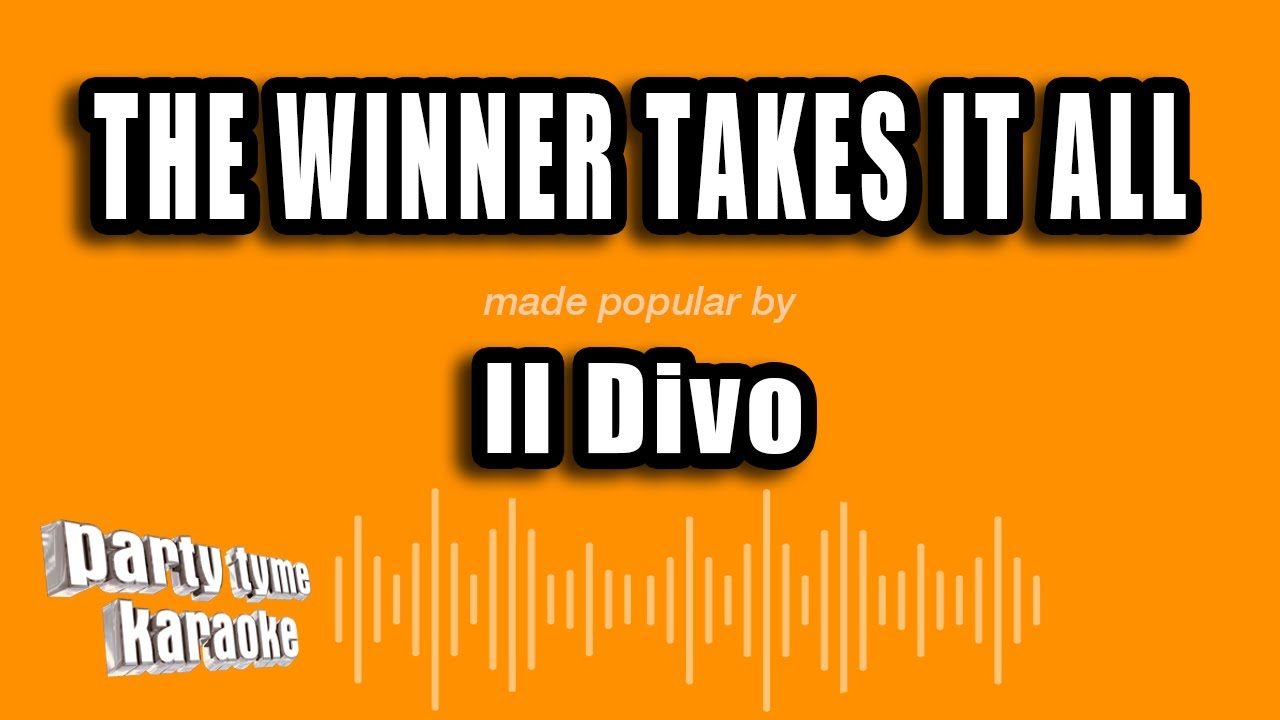 Il Divo - The Winner Takes It All (Versión Karaoke)