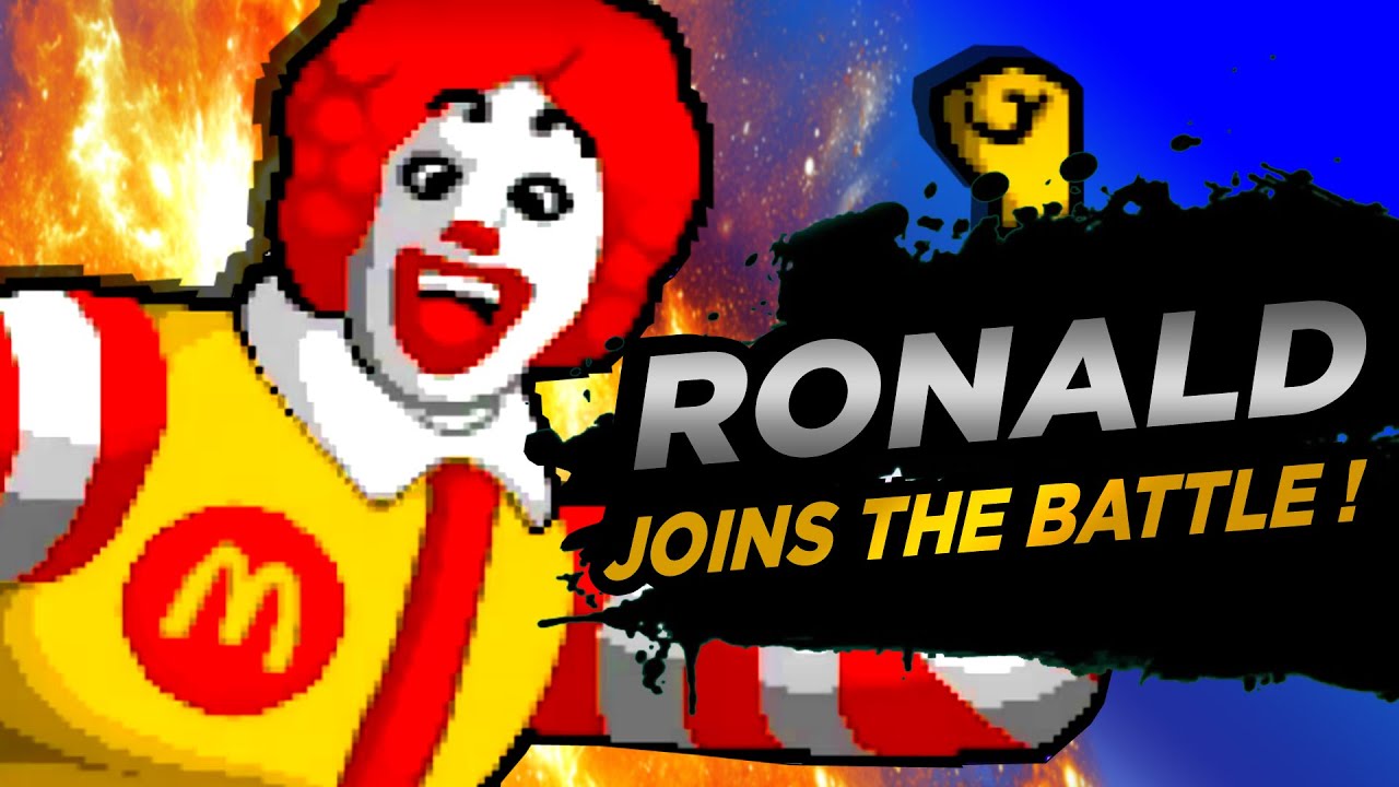 Le PIRE plagiat de SMASH BROS feat RONALD MCDONALD (quoi)