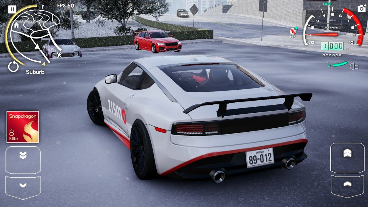 CarX street snow fest update | snapdragon 8 elite Performance and gameplay 4k 