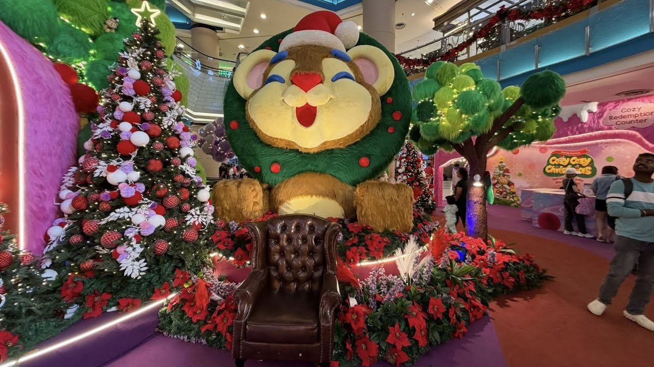 Sunway Pyramid Cozy Cozy Christmas 2025 #malaysia #sunwaypyramid #cozyzozy #xmas2025