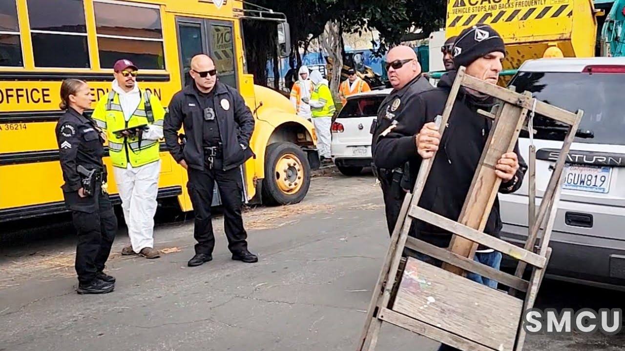 Art Interrupted: Homeless Encampment Cleanup Nearly Costs Venice Artist His Easel