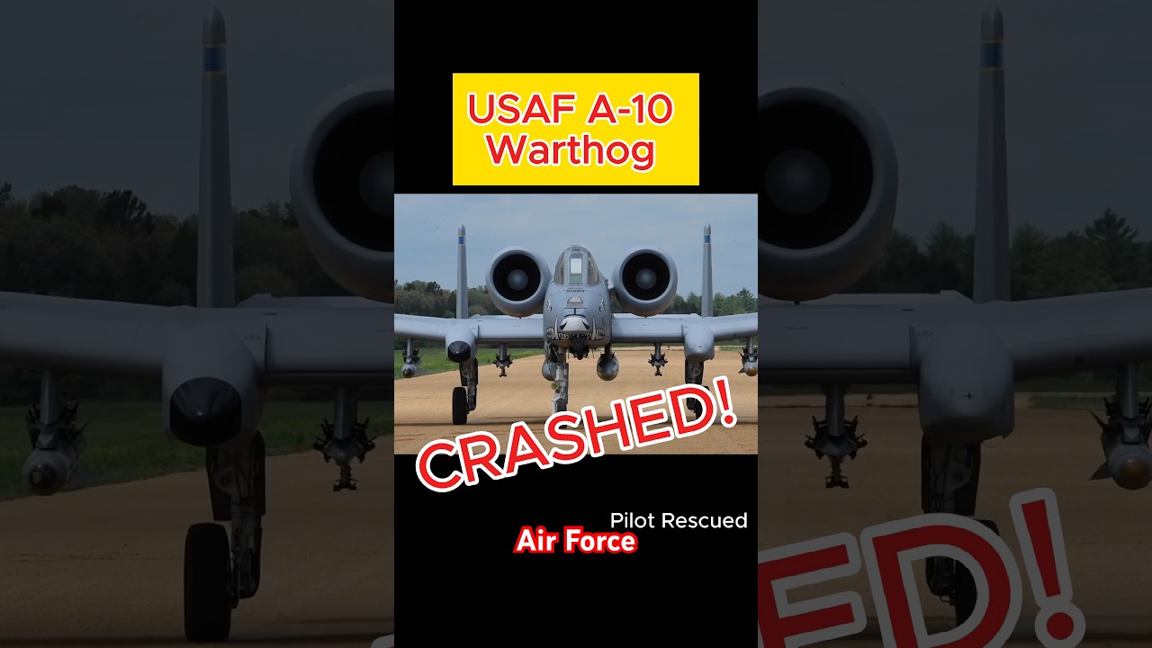 Самолет A-10 Warthog потерпел крушение вблизи Ормузского пролива во время операции &laquo;Эпическая яро...