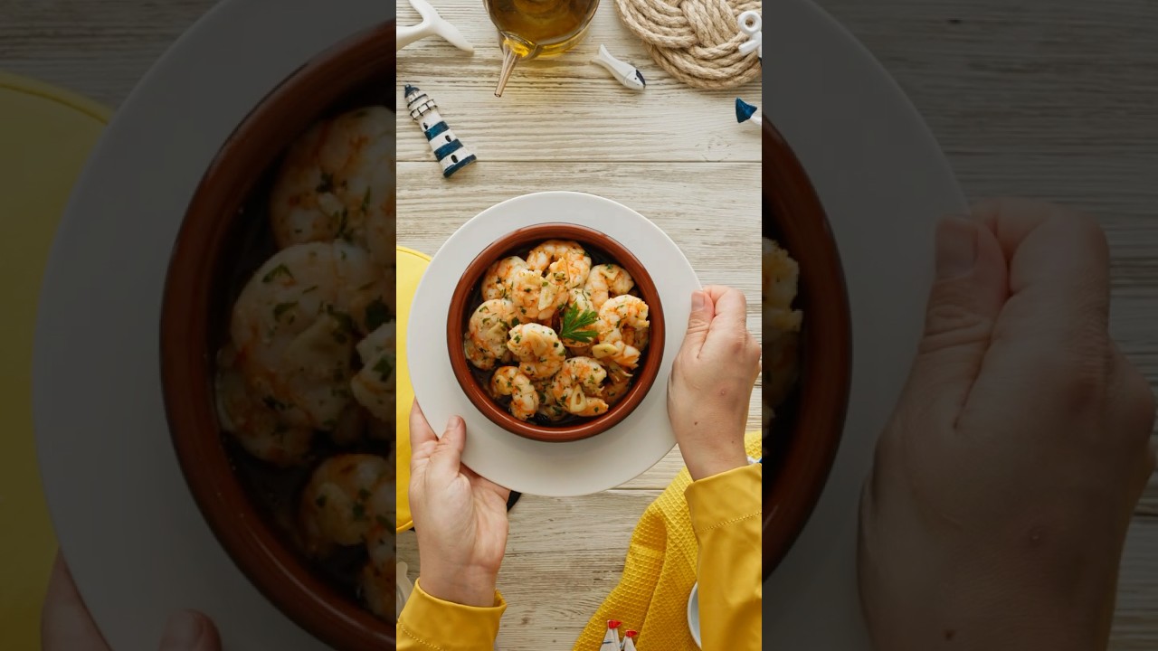 Langostinos al ajillo