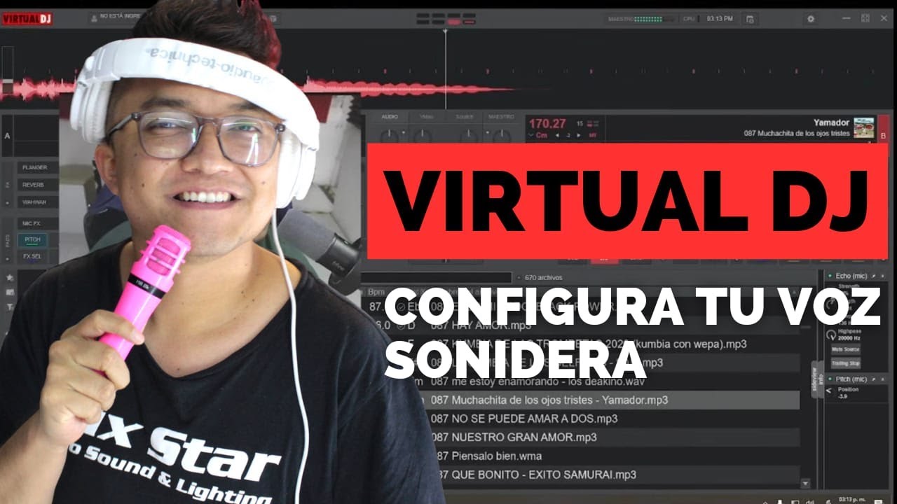 🎤💡 Voz Sonidera en Virtual DJ: Tutorial y Opinión | Sin Aparatos Físicos