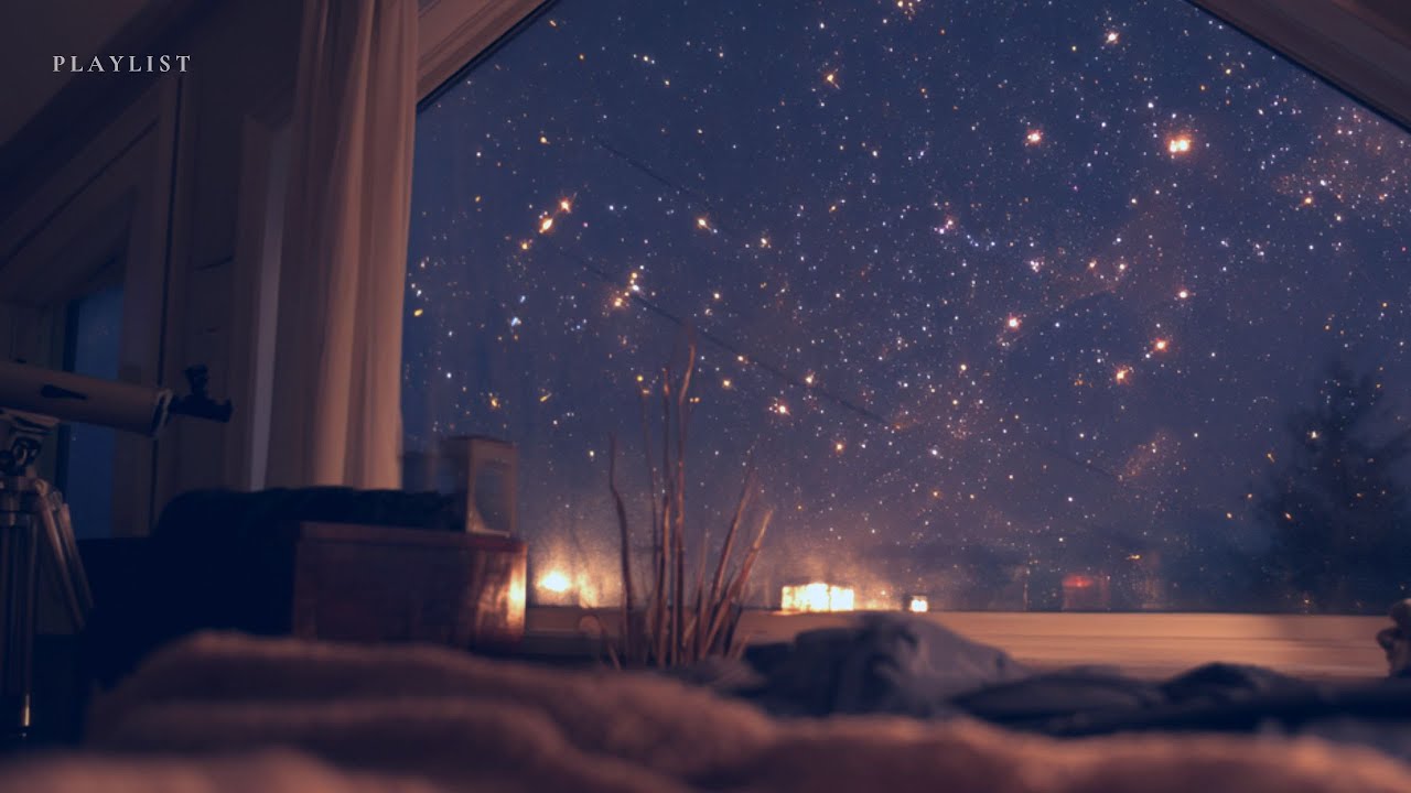 [Playlist] 잠들기 힘든 밤, 그냥 틀어두세요 🌌 | 별밤 사색 · Cosmic Nightcap Radio BGM
