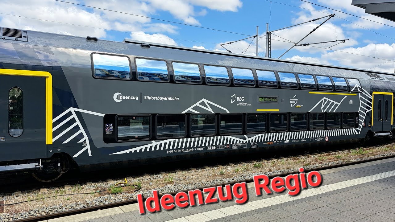 DB💡Ideenzug🚄Regio Bahnland Bayern  Südostbayernbahn auf RB40 Mühldorf (Obb) in München