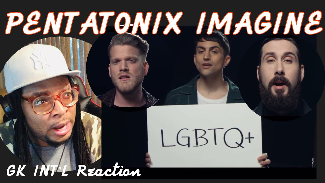 Pentatonix - Imagine (Official Video) GK INT'L REACTION