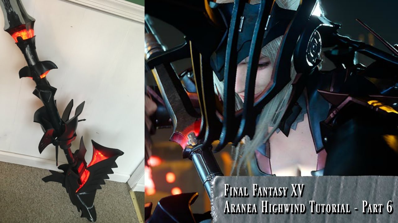 Aranea Highwind Cosplay Tutorial - Part 6