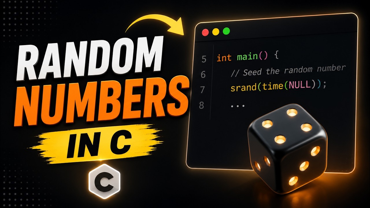 How to Generate Random Numbers in C | Using rand(), srand(), and time() for Unique Sequences