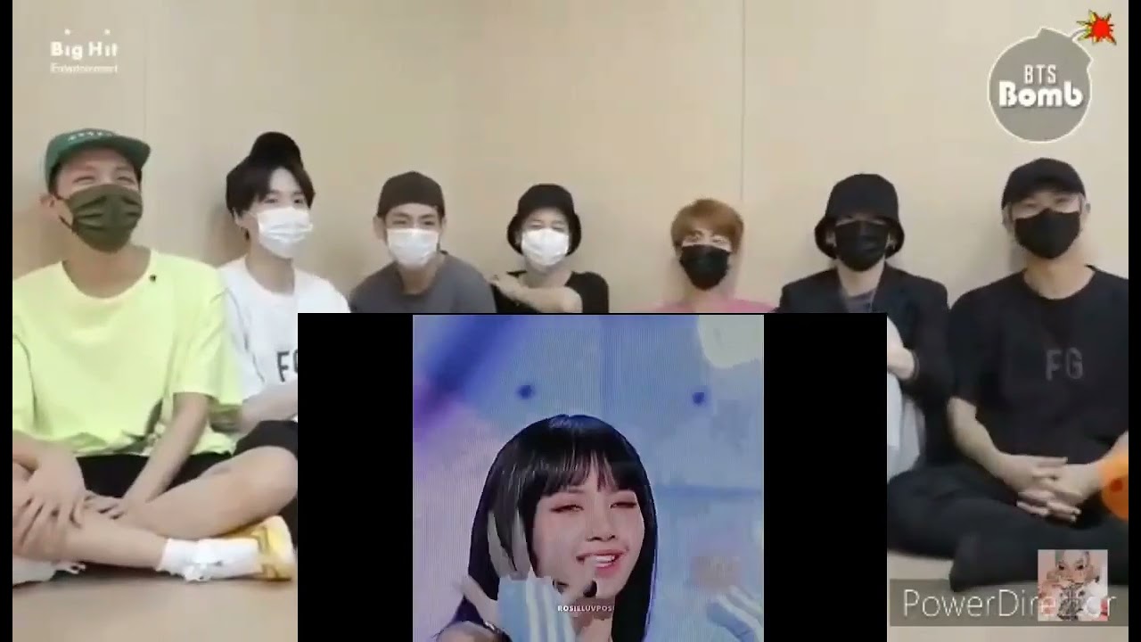 BTS REACTION TIKTOK BLACKPINK Part 1 (FANMADE) 🥵😍