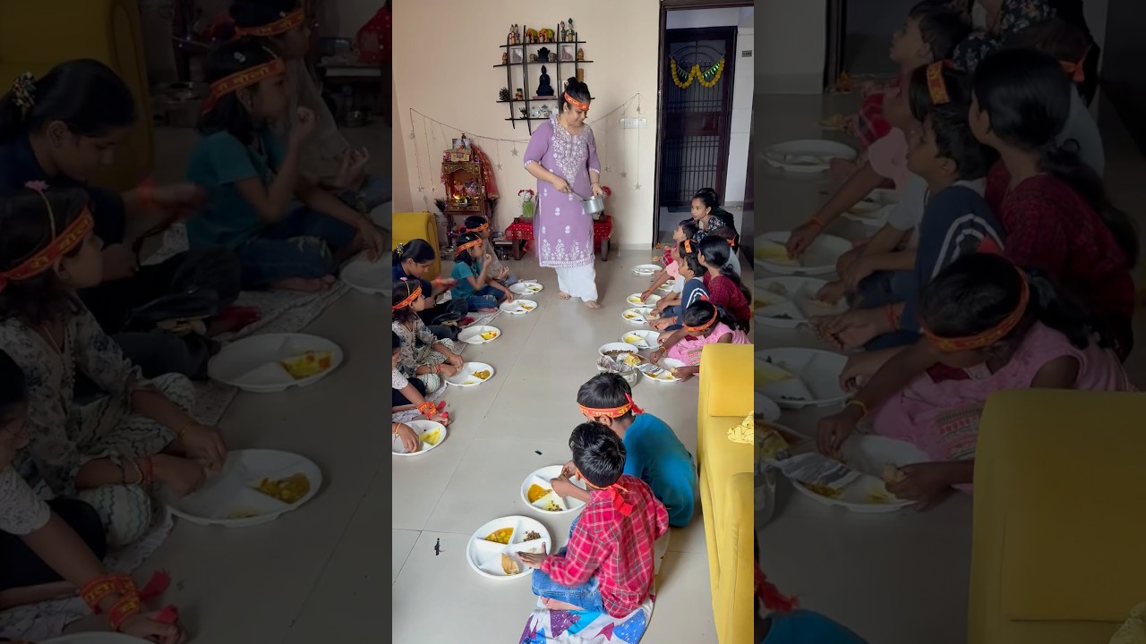 Kanya poojan | #navmi #kanyapoojan #maadurga #navratrispecial #navratriday9