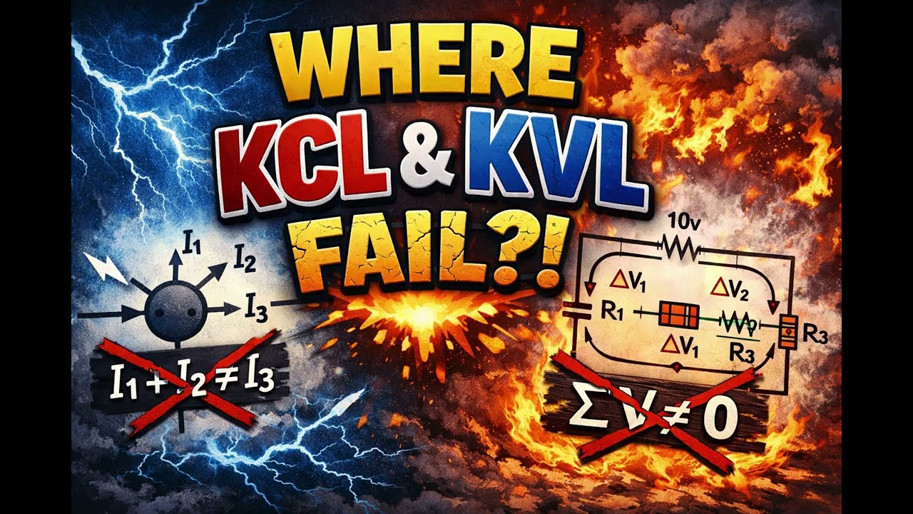 Where will KCL & KVL FAIL?