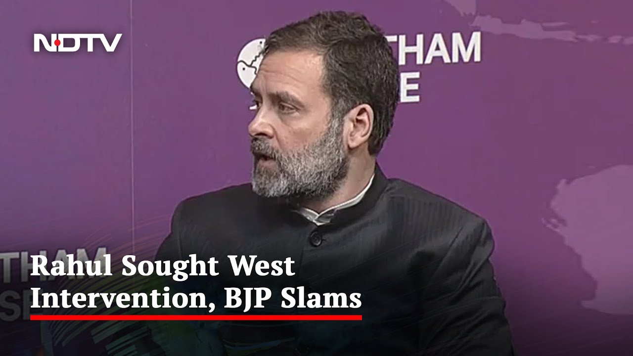 Rahul Gandhi Speech In London, Slugfest In India | The News