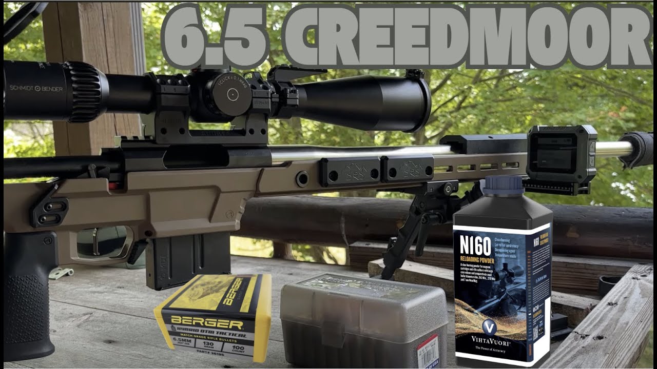 6.5 Creedmoor, 130gr Berger OTM Hybrid, Vhit N160