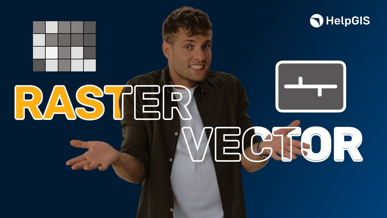 🤔❓ Raster ó Vector | ¿Cuál es la DIFERENCIA y cuál es MEJOR? | - #GISlive T2-01