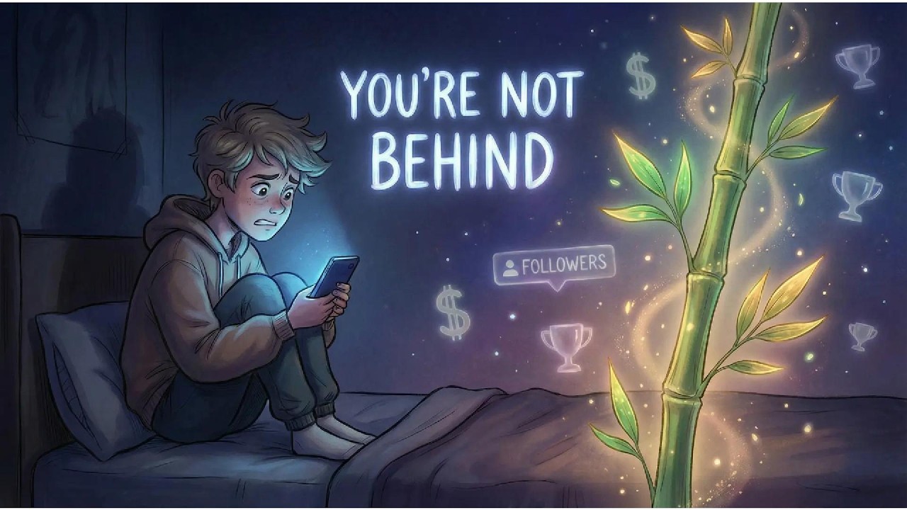 You’re Not Behind in Life — You’re Just Growing Roots (Watch This If You Feel Lost)