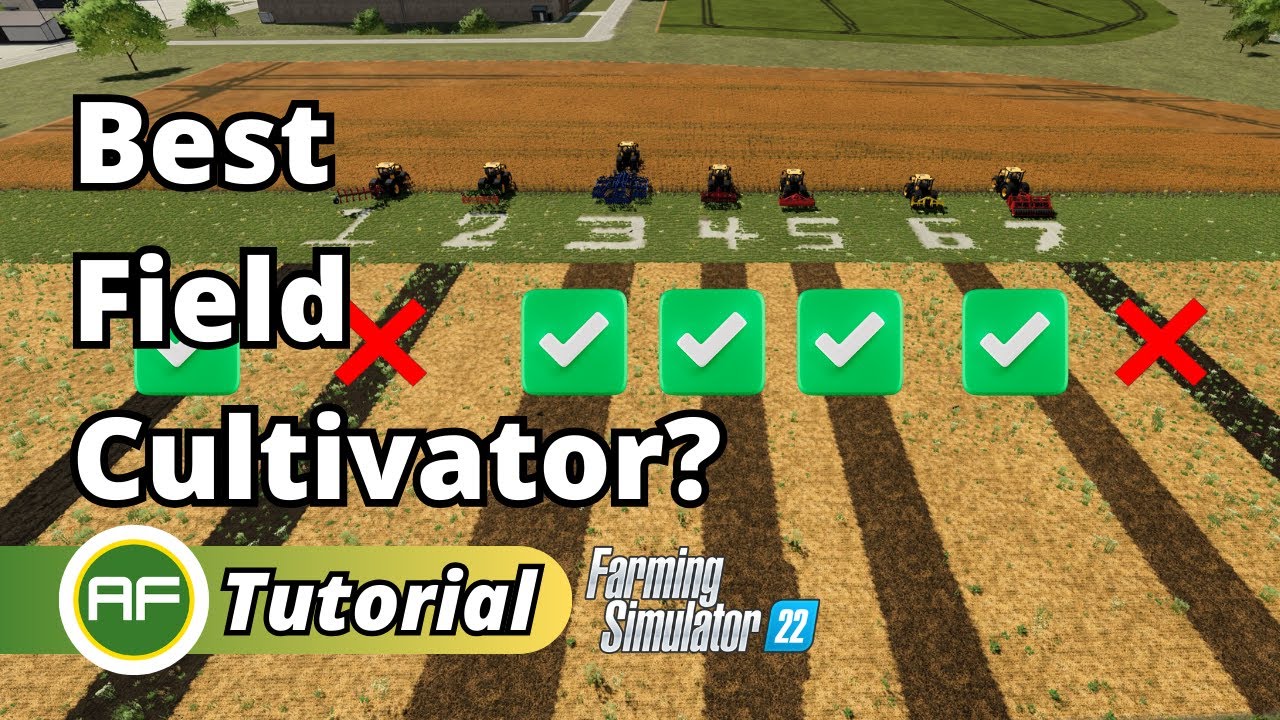 Какой культиватор лучший в Farming Simulator 22? — Полевые работы и подготовка к посадке! 2023