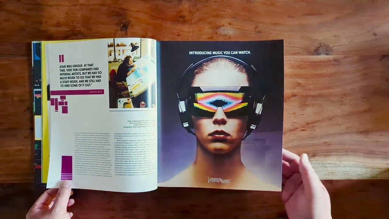 The Art of Atari (by Tim Lapetino) - ASMR audio