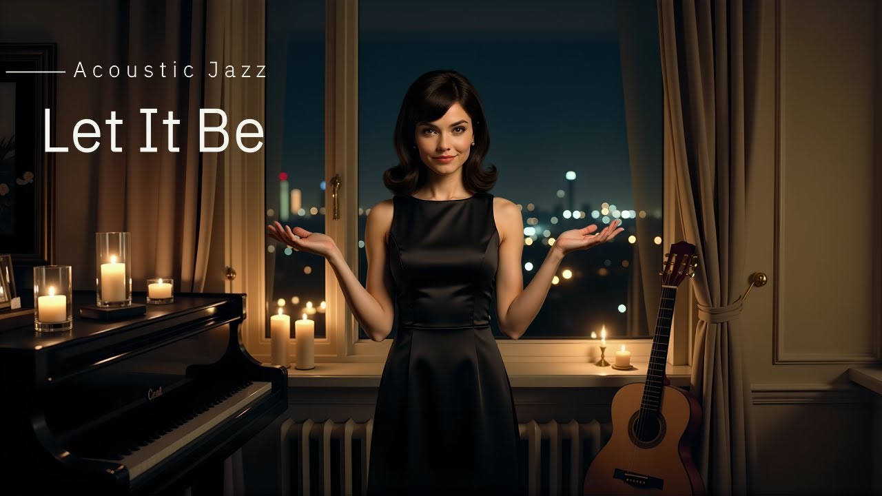 Let It Be - Acoustic Jazz Cover (The Beatles) | Relaxing 4K